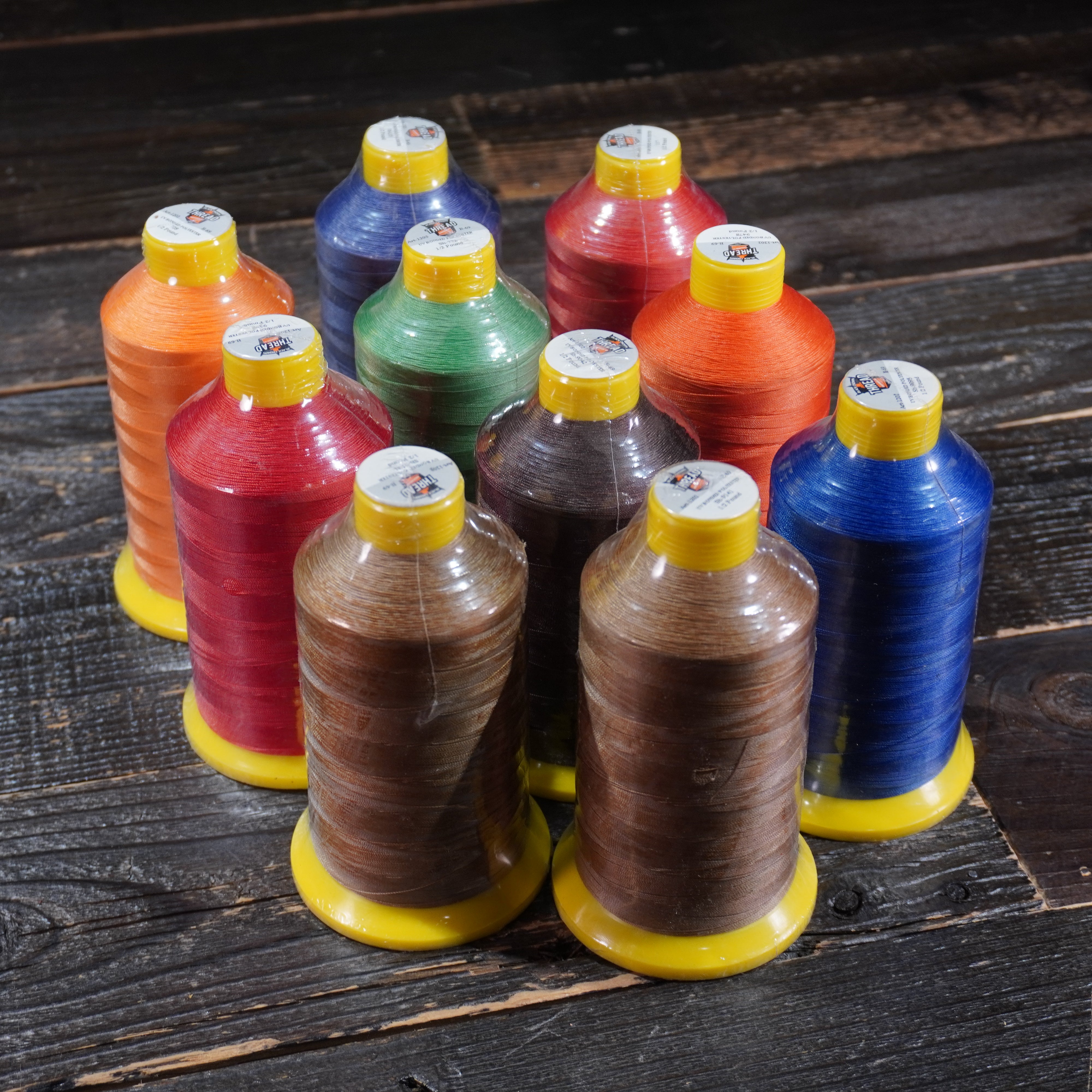 Black Crown Thread (10 Spool Lot)