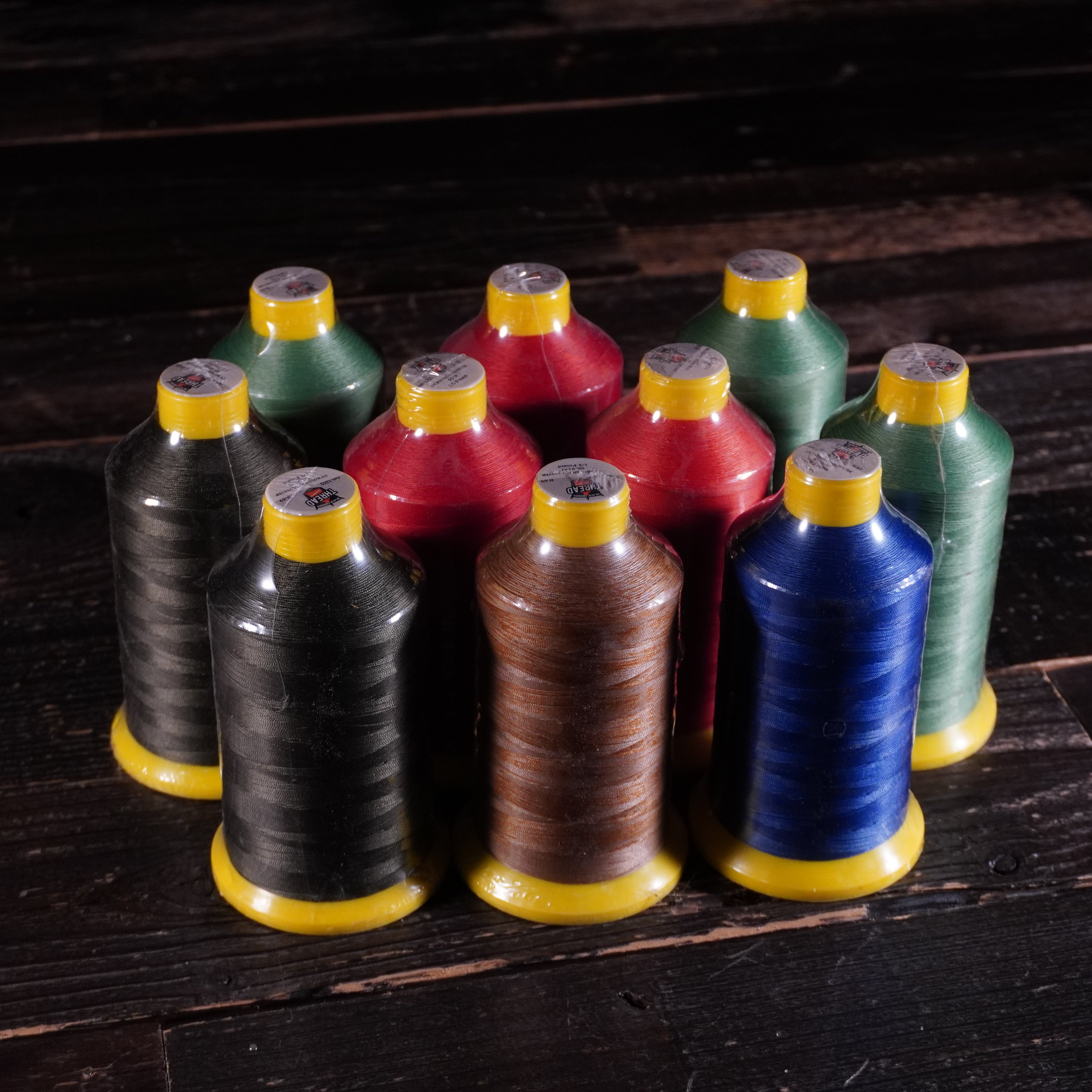 Black Crown Thread (10 Spool Lot)