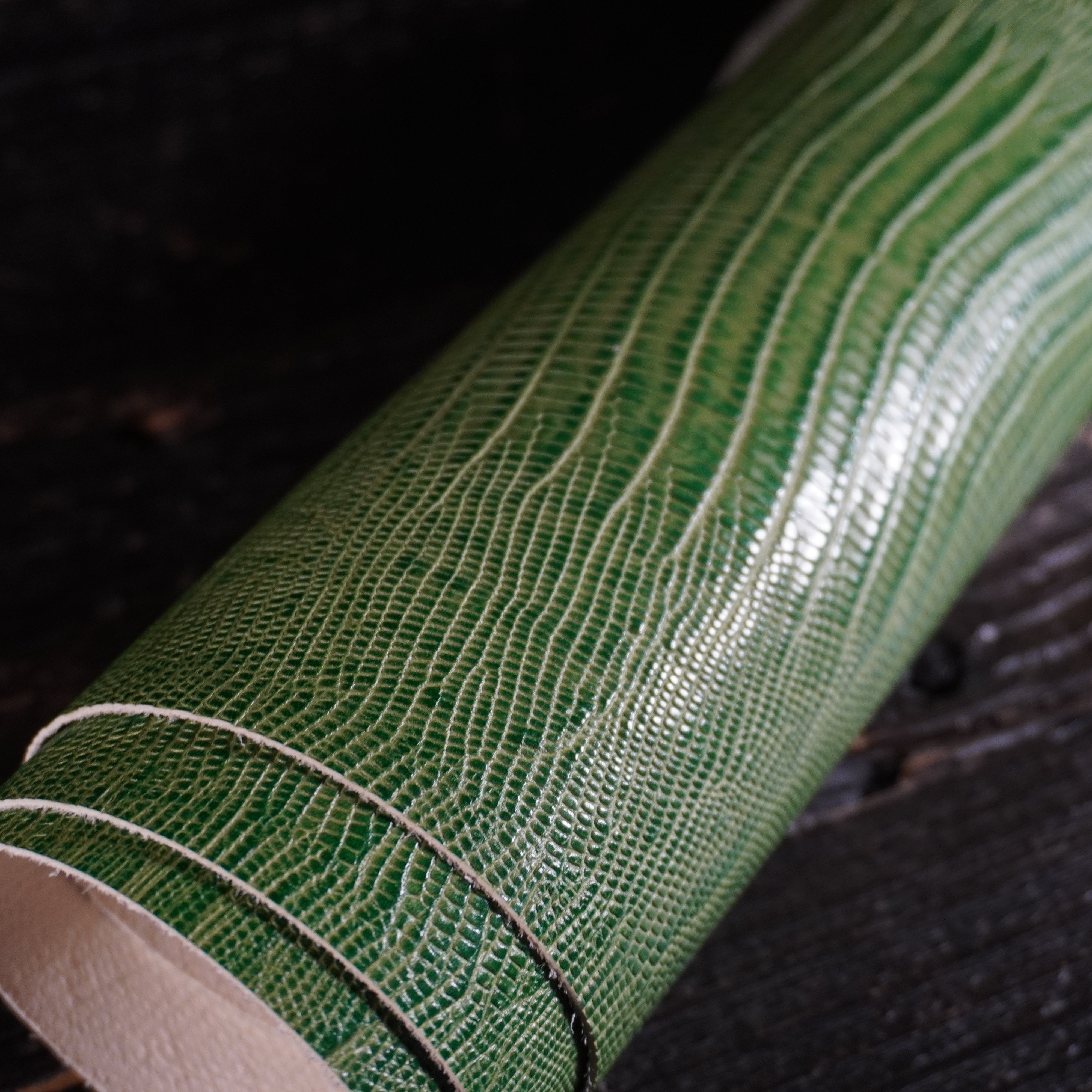 Virgillio - Green Crocodile Embossed Nº.20