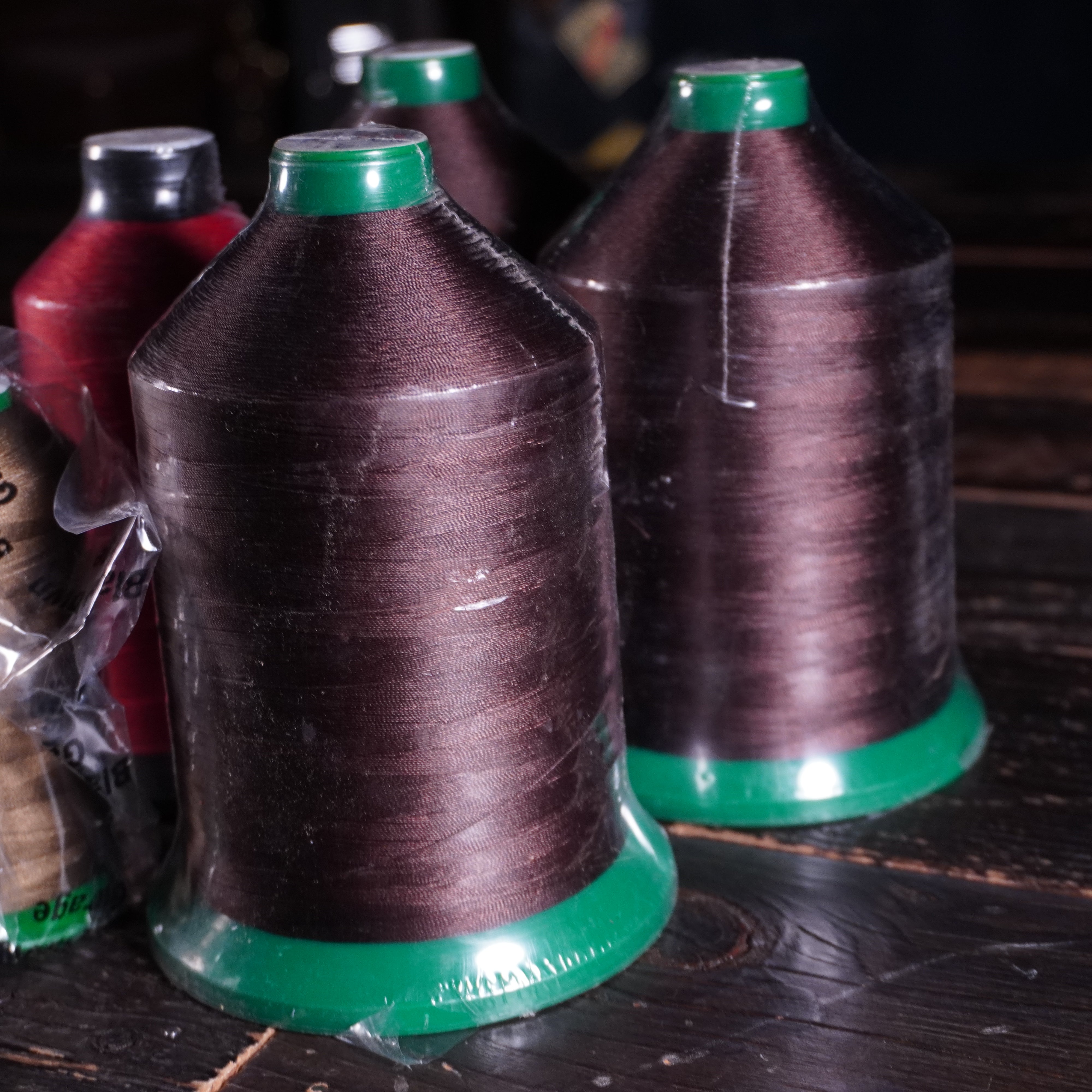 Misc. Black Crown Thread Spools