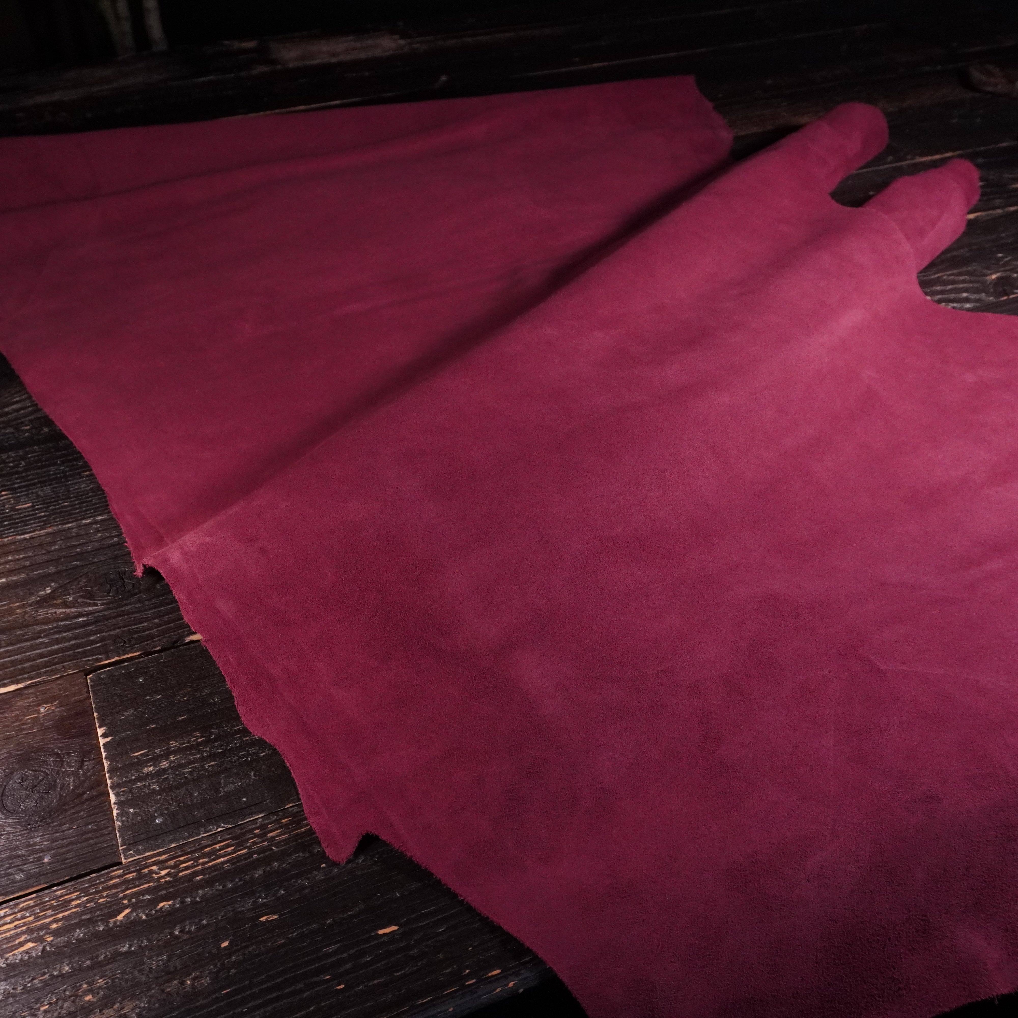 Law Tanning - Burgundy Suede Nº.3
