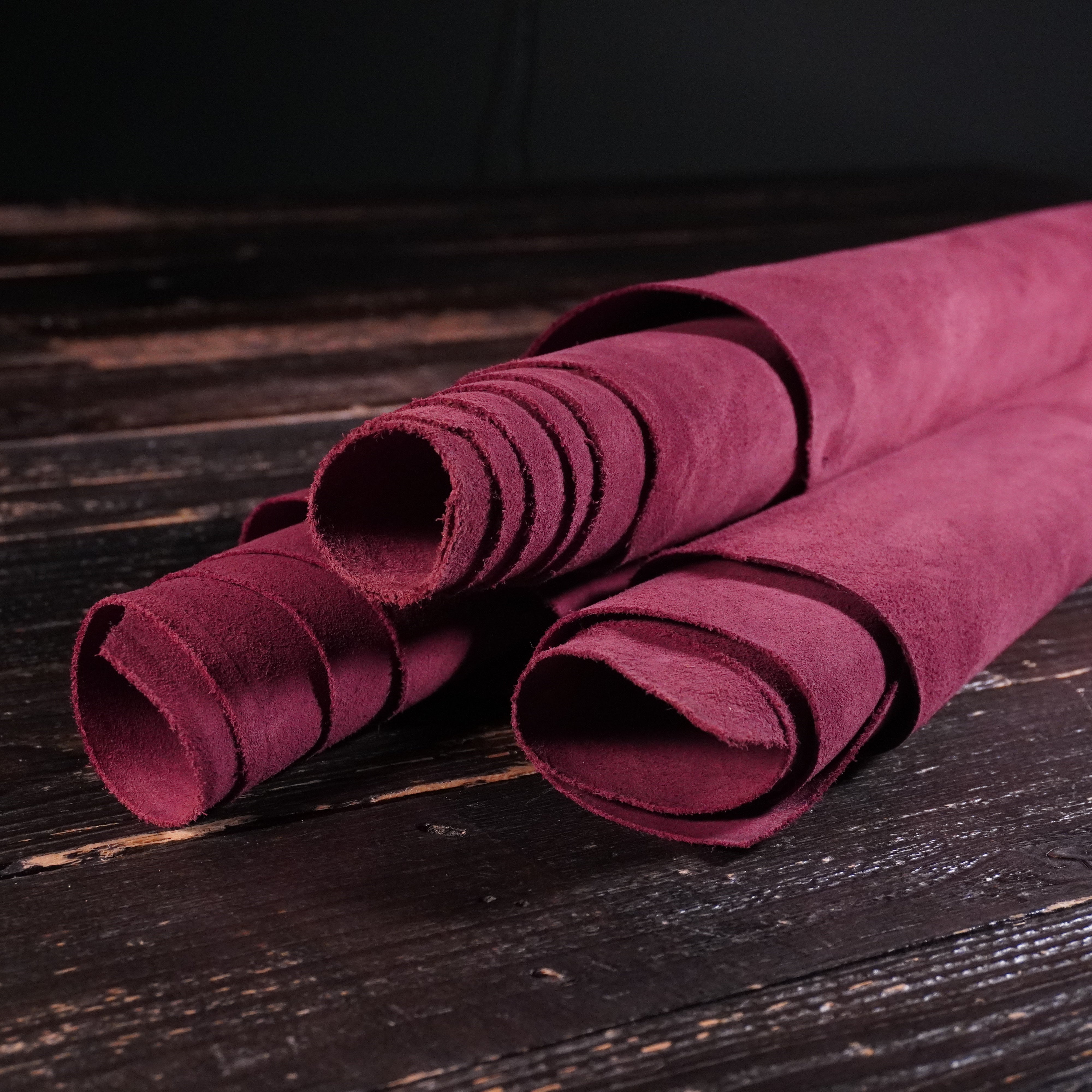 Law Tanning - Burgundy Suede Nº.3